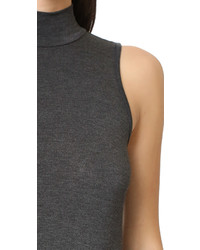 Темно-серое платье-макси от Clayton