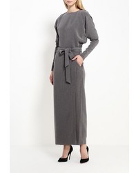 Темно-серое платье-макси от Bezko