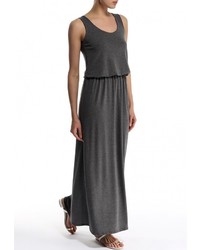 Темно-серое платье-макси от Influence