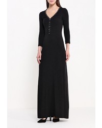 Темно-серое платье-макси от Piena