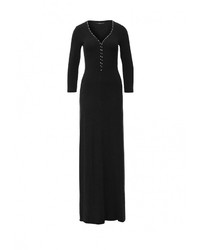 Темно-серое платье-макси от Piena