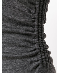 Темно-серое платье-миди от Tom Ford