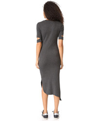 Темно-серое платье от LnA