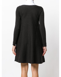 Темно-серое платье от Roberto Collina
