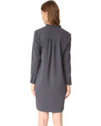 Темно-серое платье от Amanda Uprichard