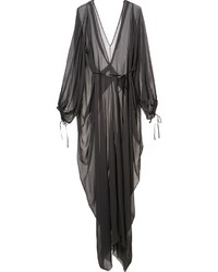 Темно-серое платье от Isabel Benenato