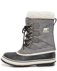 Женские темно-серые ботинки от Sorel