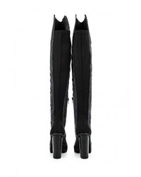 Темно-серые ботфорты от LOST INK