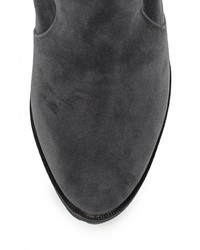 Темно-серые ботфорты от LOST INK