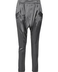 Женские темно-серые брюки-галифе от Baja East