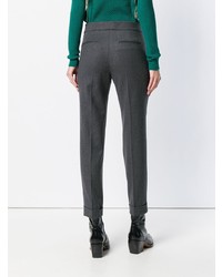Женские темно-серые брюки-галифе от Etro