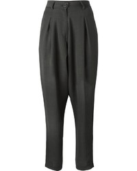 Женские темно-серые брюки-галифе от Isabel Benenato