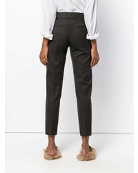 Женские темно-серые брюки-галифе от Piazza Sempione