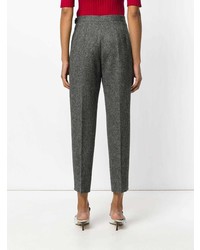 Женские темно-серые брюки-галифе от Maison Margiela