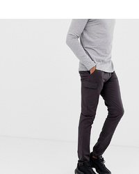 Темно-серые брюки карго от ASOS DESIGN