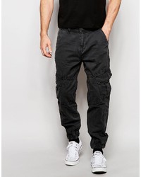 Темно-серые брюки карго от True Religion