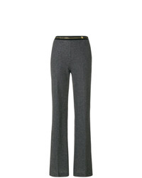 Темно-серые брюки-клеш от Cavalli Class