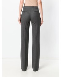 Темно-серые брюки-клеш от Etro