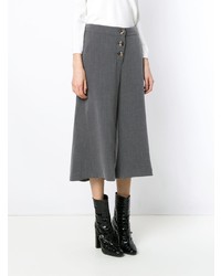 Темно-серые брюки-кюлоты от Olympiah