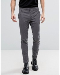 Темно-серые брюки чинос от AllSaints