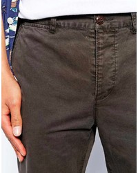 Темно-серые брюки чинос от Asos