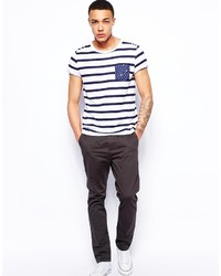 Темно-серые брюки чинос от Asos