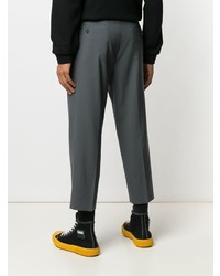 Темно-серые брюки чинос от Prada