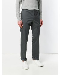 Темно-серые брюки чинос от Prada