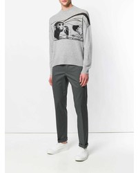 Темно-серые брюки чинос от Prada