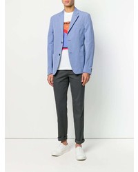 Темно-серые брюки чинос от Prada