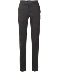 Темно-серые брюки чинос от Corneliani