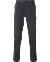 Темно-серые брюки чинос от Fendi