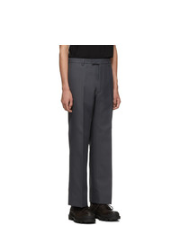 Темно-серые брюки чинос от Prada