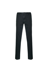 Темно-серые брюки чинос от Incotex