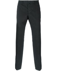 Темно-серые брюки чинос от Lardini