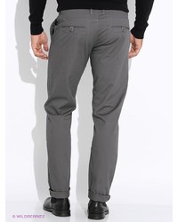 Темно-серые брюки чинос от Oodji