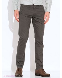 Темно-серые брюки чинос от Oodji