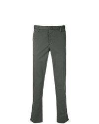 Темно-серые брюки чинос от Prada