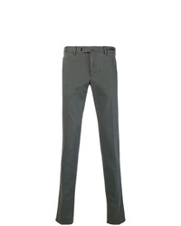 Темно-серые брюки чинос от Pt01