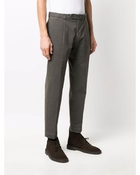 Темно-серые брюки чинос от Dell'oglio