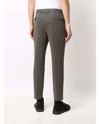 Темно-серые брюки чинос от Dell'oglio