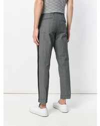 Темно-серые брюки чинос от Paolo Pecora