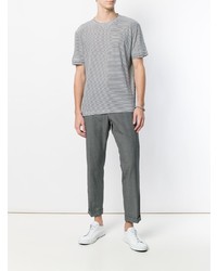 Темно-серые брюки чинос от Paolo Pecora