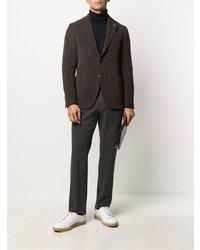 Темно-серые брюки чинос от Lardini