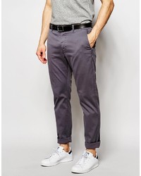 Темно-серые брюки чинос от YMC