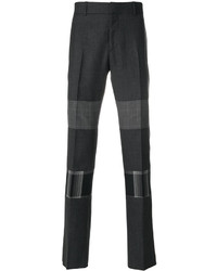 Мужские темно-серые брюки от Alexander McQueen