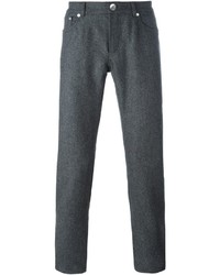 Мужские темно-серые брюки от Brunello Cucinelli