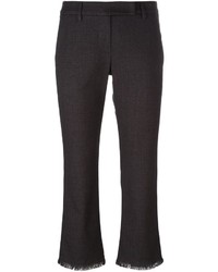 Женские темно-серые брюки от Brunello Cucinelli