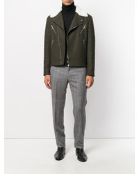 Мужские темно-серые брюки от Saint Laurent