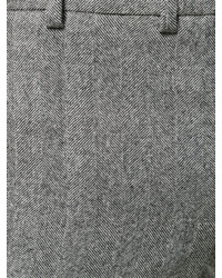 Мужские темно-серые брюки от Saint Laurent